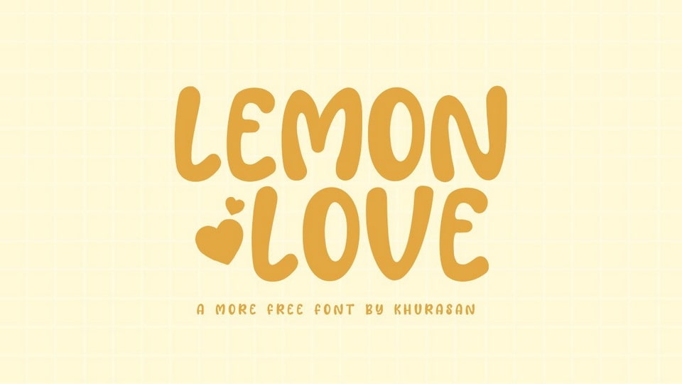 

Lemon Love - A Playful and Charming Handwritten Font