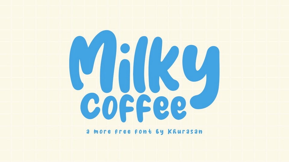 

Milky Coffee: A Playful and Friendly Handwritten Font