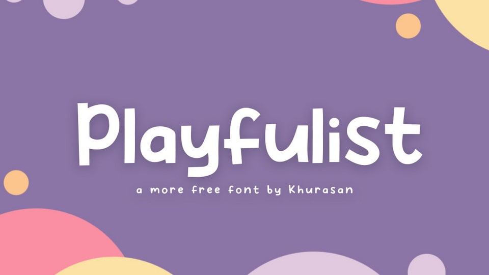

Playfulist - A Quirky Display Font Perfect for Posters, Logos, Magazines, Book Covers and Banners