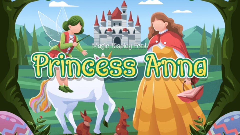 

Princess Anna: A Magical Display Font