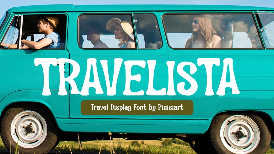 

Travelista - Design Display Fonts for Holiday Travel Themes