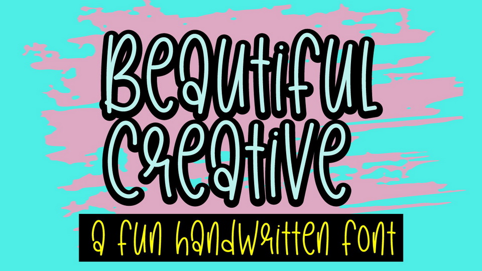 

Beautiful Creative: An Exciting and Unconventional Font