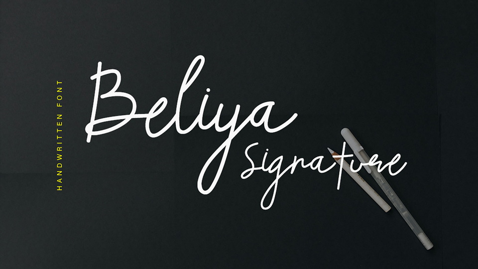  Beliya: A Versatile Script Font That Mimics a Brush Pen