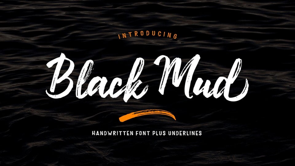 

Black Mud: A Stunning Handwritten Font