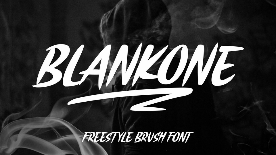 Blankone: An Impressive Freestyle Brush Font for Bold and Dynamic Designs
