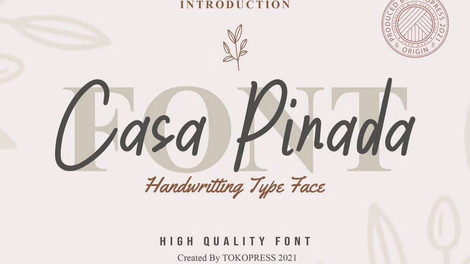 

Casa Pinada: Unlock Your Creative Potential with This Beautiful Font