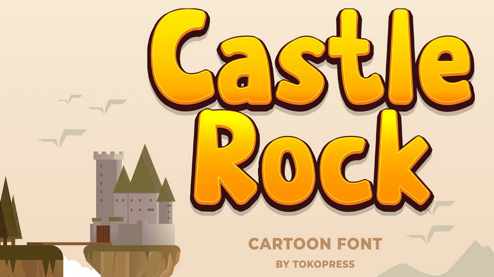 Castle Rock: A Kid-Friendly Font for Adventure and Exploration