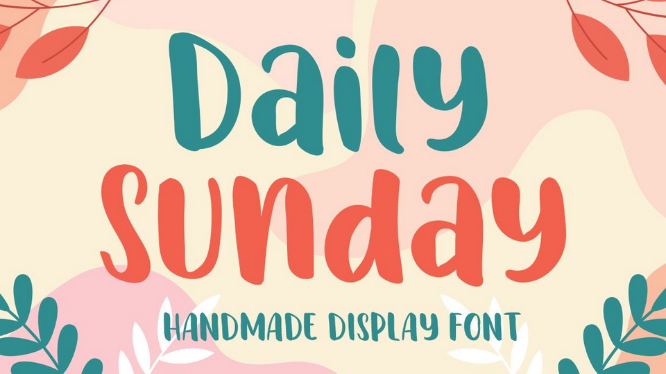 Add Whimsy to Your Designs with Daily Sunday Font - Perfect for Children's Books, Logos & More