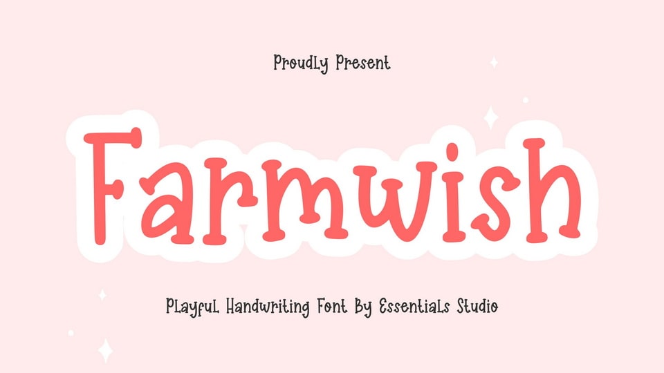 

Farmwish: An Inventive and Whimsical Handwritten Font