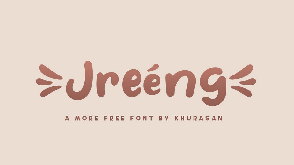 Jreeng: A Charming and Delightful Script Font for Playful Designs
