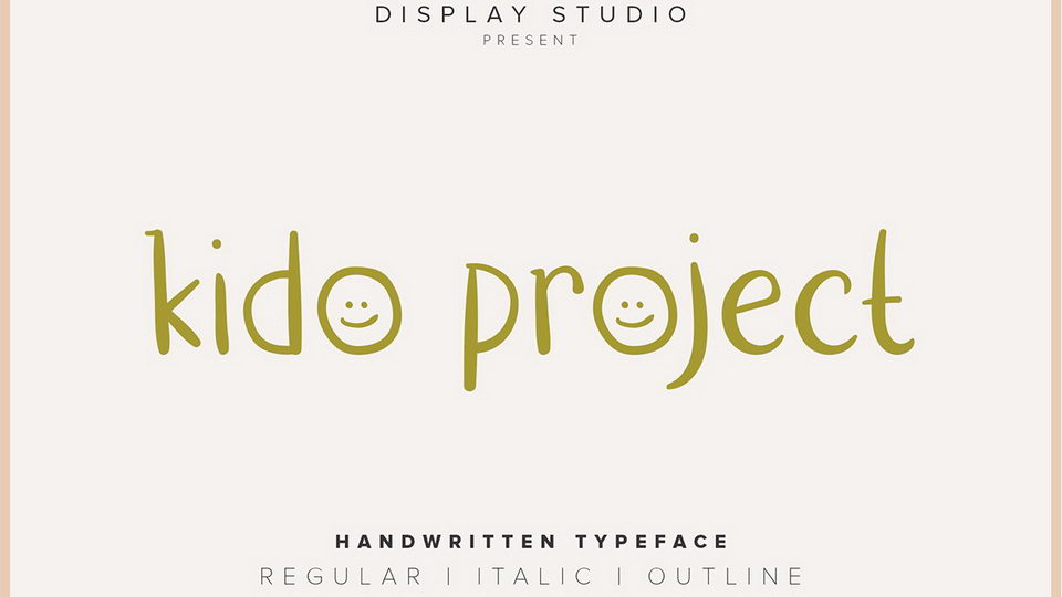 

Kido Project: A Versatile and Engaging Handwritten Font