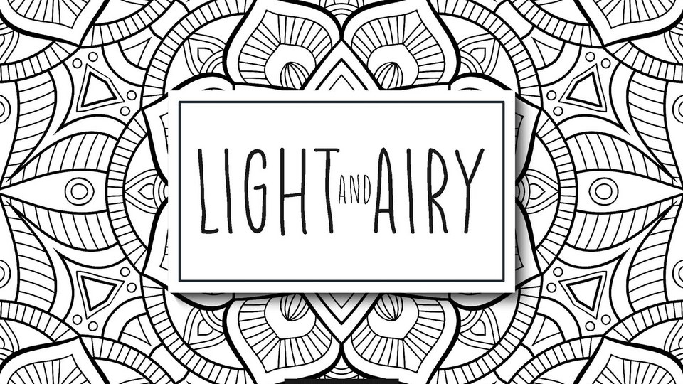 

Light and Airy: A Truly Extraordinary Handwriting Font