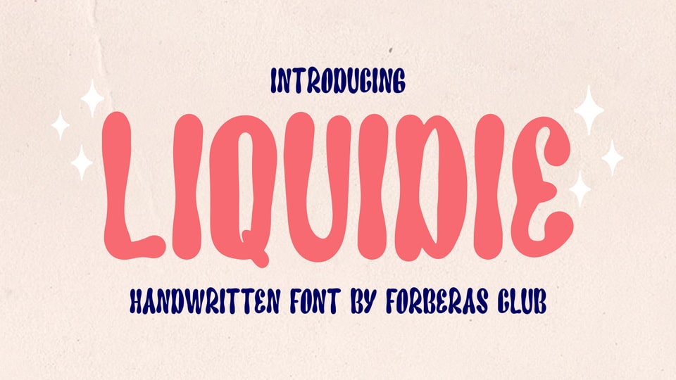 

Liquidie: A Unique and Eye-Catching Handwritten Font for Your Visual Identity
