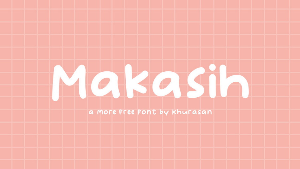 Explore the Fun and Versatility of Makasih - A Handwritten Font for All Your Design Needs