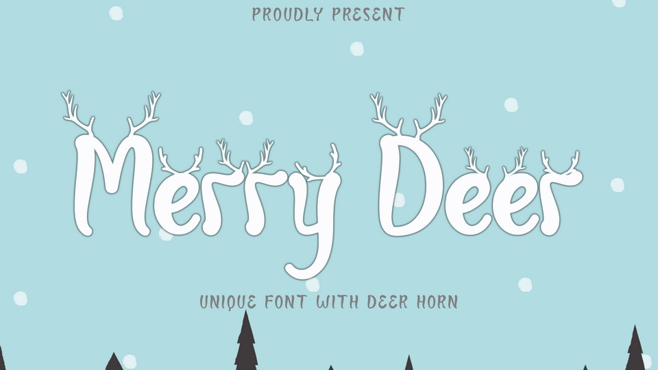 Merry Deer typeface