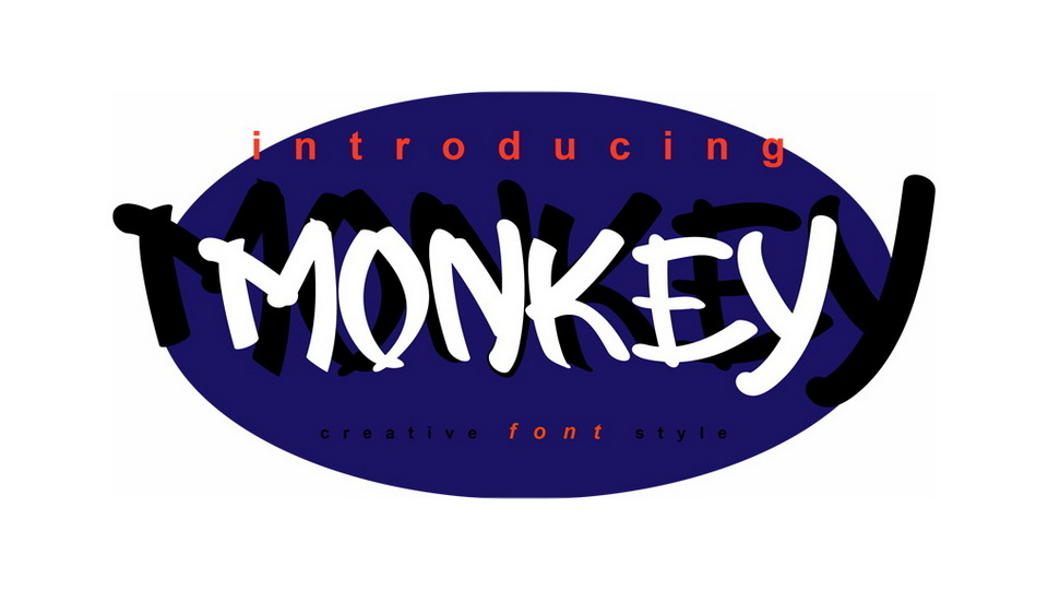 

Monkey: A Fun and Playful Font for Adding Quirkiness to Your Designs