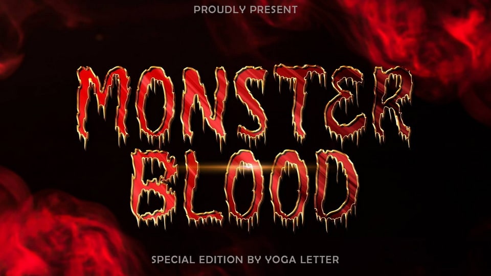 

Monster Blood Font