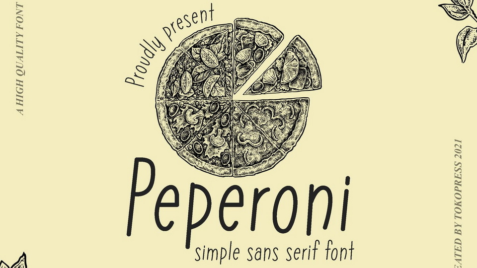 Peperoni: An Adorable Handwriting Font for Elegant and Soothing Designs
