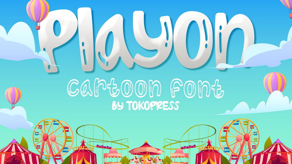  Playon Kids Font: A Fun and Lively Typeface for Children's Designs