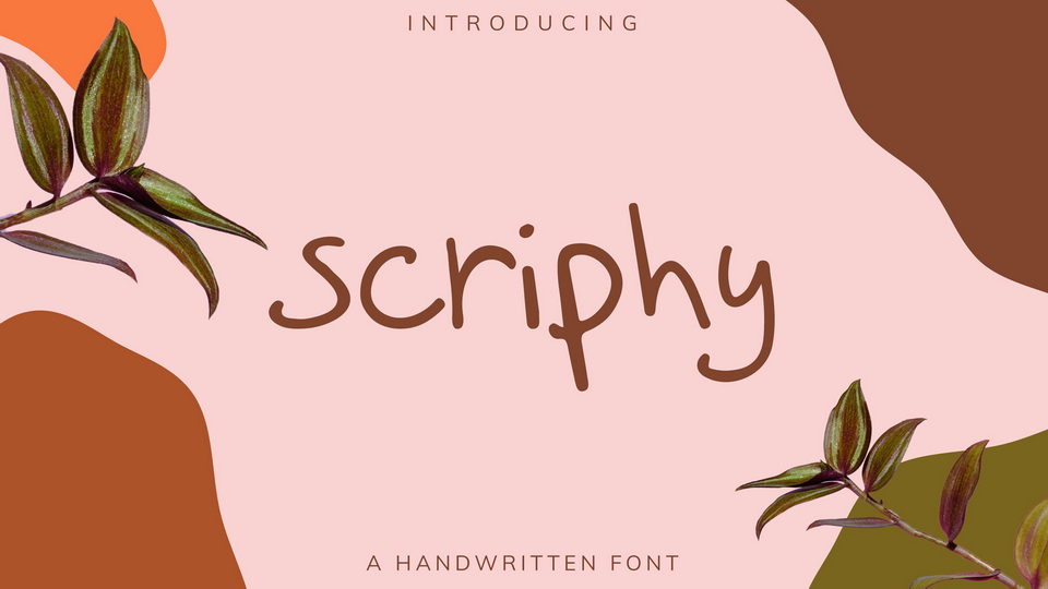 Scriphy: A Charming Handwritten Font for Playful and Whimsical Projects