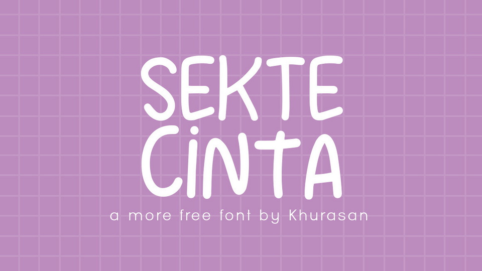 Add a Personal Touch to Your Designs with Sekte Cinta Handwritten Font