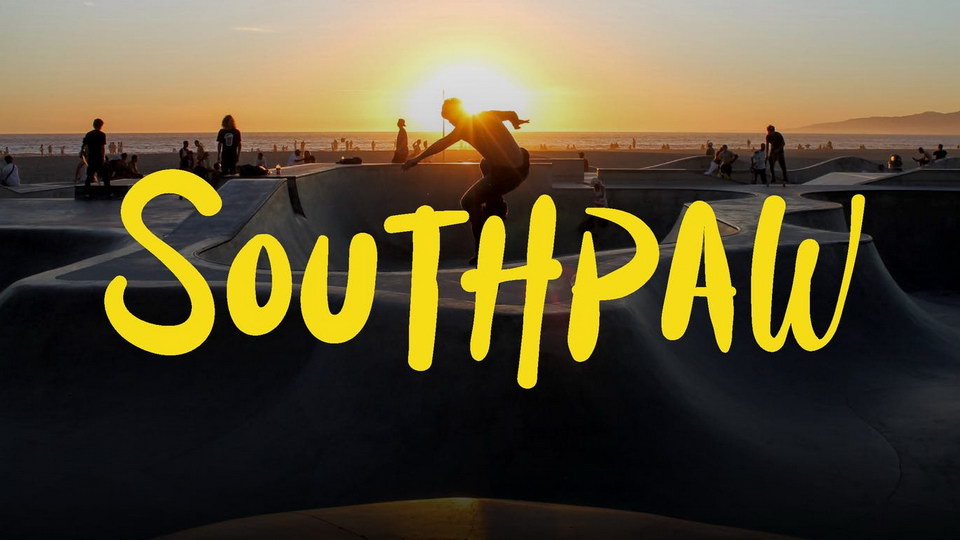 

Southpaw: An Urban Street Brush Font with a Powerful Punch