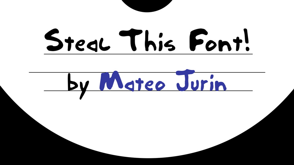 Steal This Font! - A Unique Typeface Inspired by System of a Down's Steal This Album! Cover