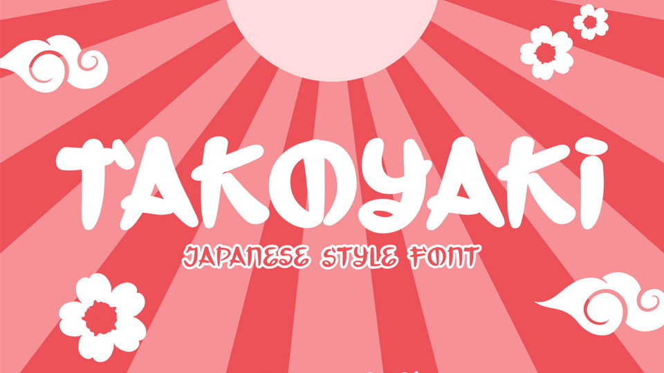 Takoyaki: Japanese-Inspired Font That Brings Joy to Your Designs