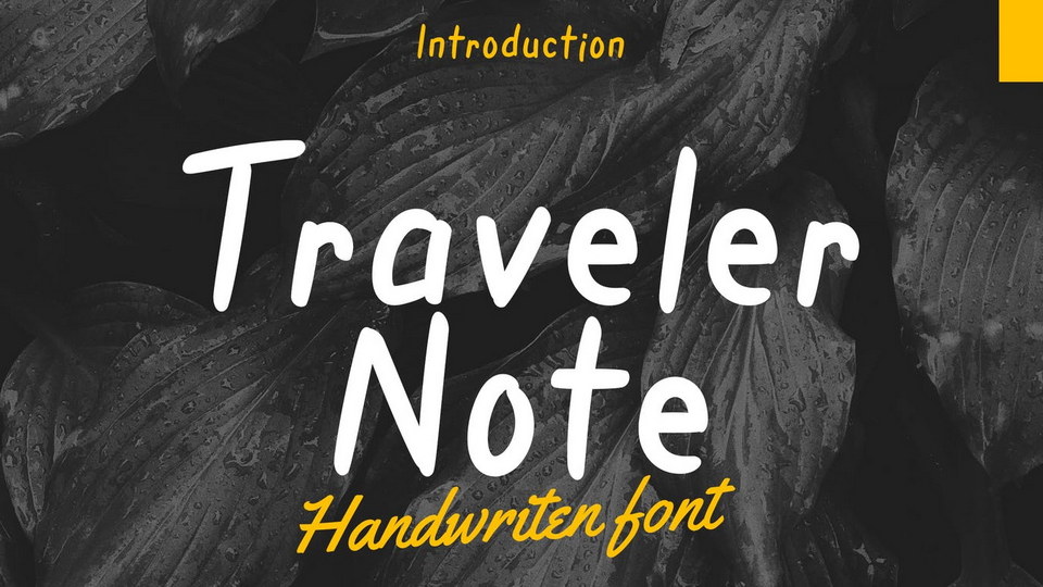 Add a Sense of Adventure to Your Designs with Traveller Note Handwritten Font