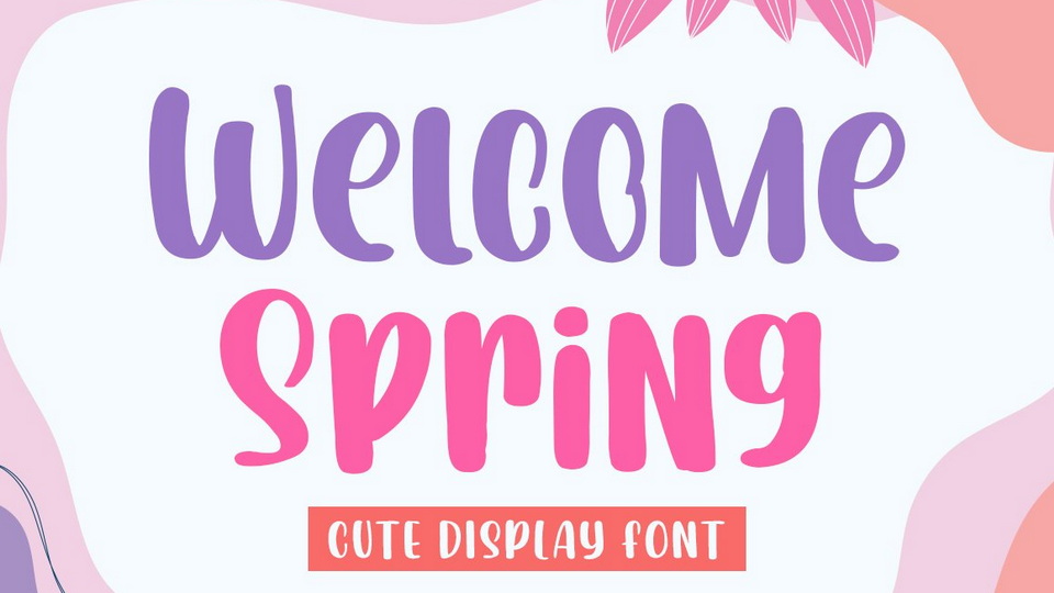 Spring the perfect font for any kid-friendly activity 