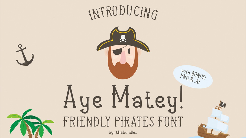 

Aye Matey: An Incredible Handwritten Typeface with a Unique Nautical Twist