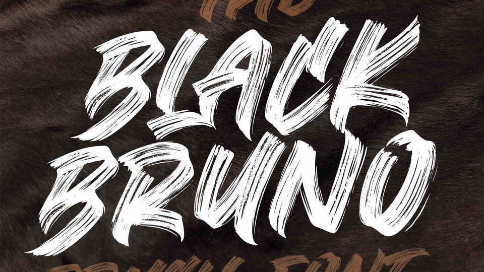 

The Bold and Strong Strokes of the Black Bruno Font