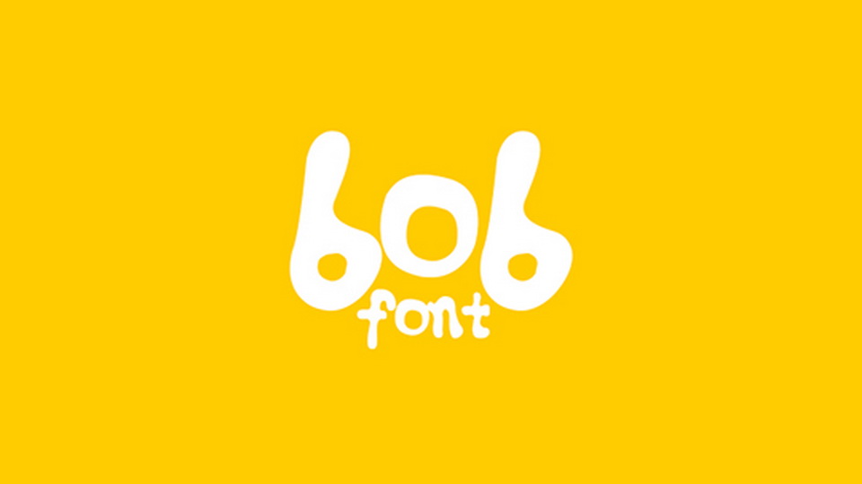 

Bob Font - Perfect for Posters, Kids' Products, T-Shirt Prints, Crafts, Books, Games, and Other Artworks