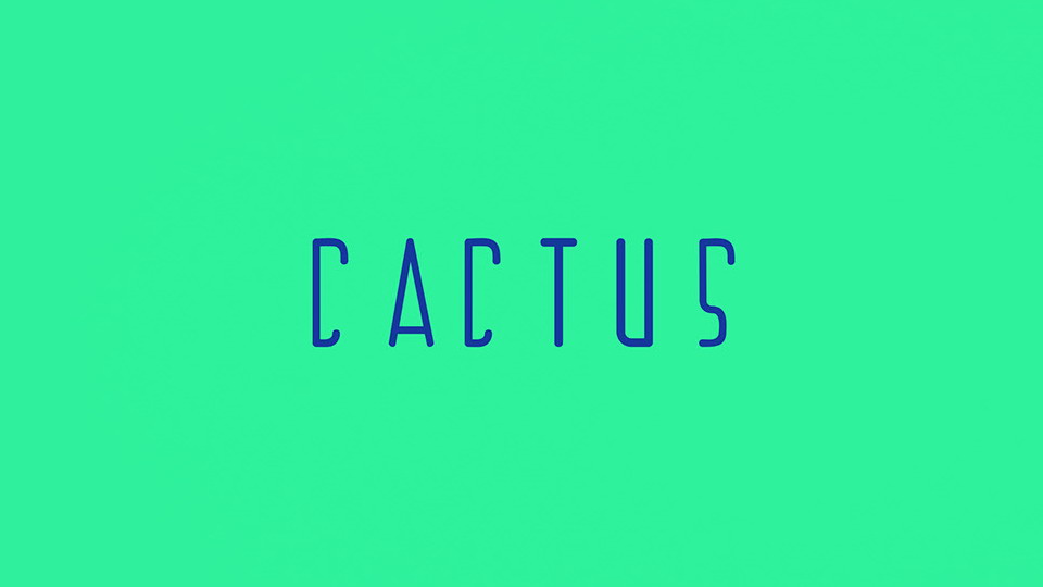  

Cactus: A Unique and Captivating Typeface Inspired by the Structure of Cactus Plant Branches
