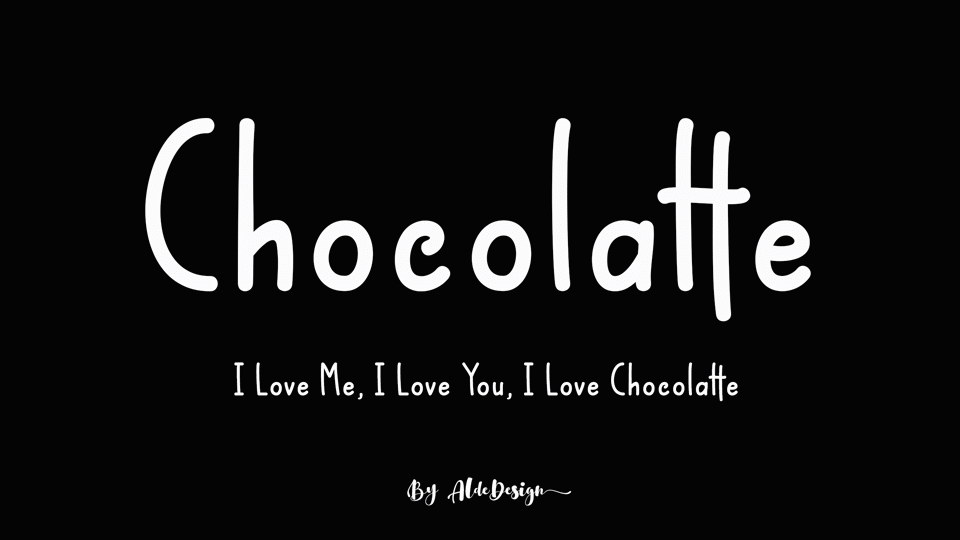 

Chocolatte: The Perfect Font for Any Creative Project