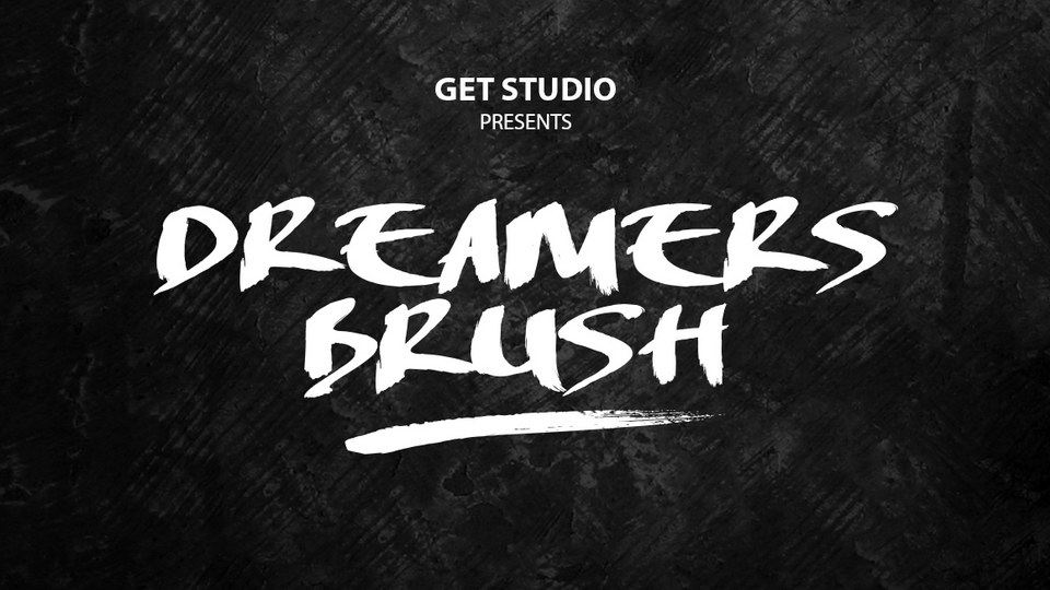 

Dreamers Brush: Create Eye-Catching Art with This Unique Brush Font