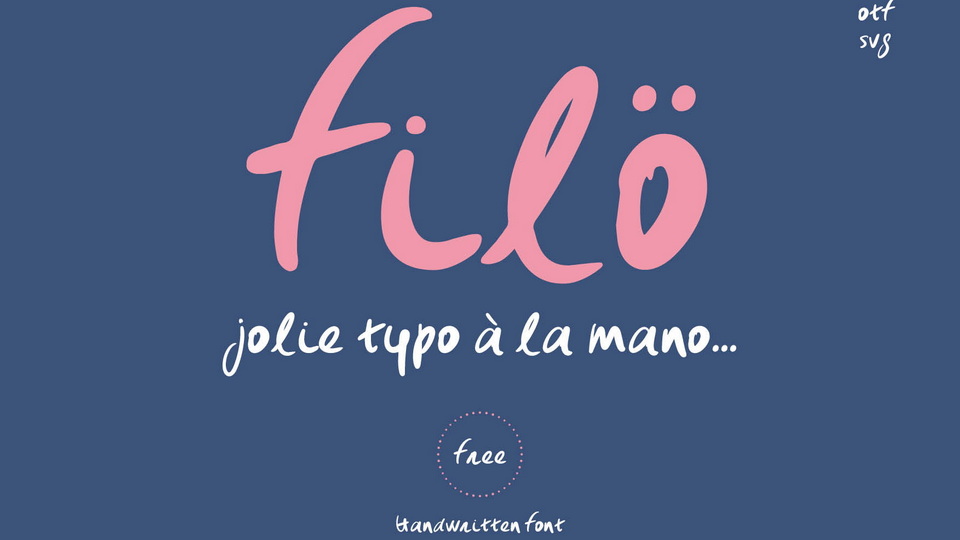 

Filö: A Captivating Handwritten Font That Stands Out From the Crowd