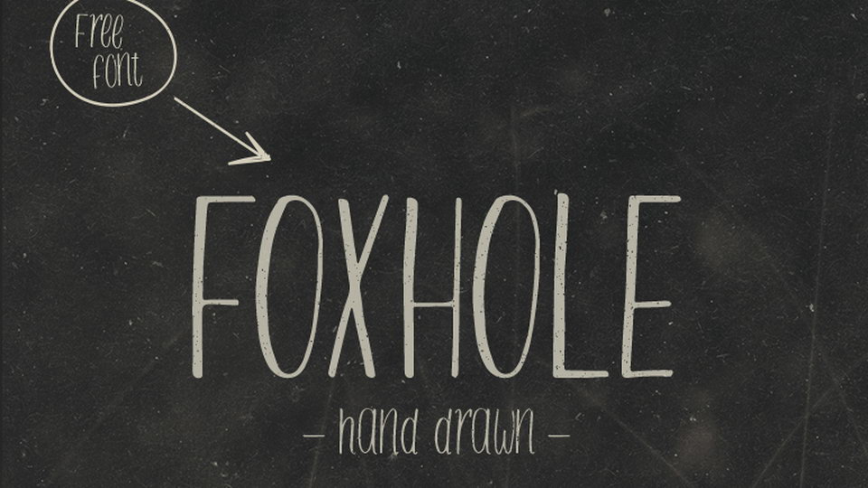

Foxhole: An Exquisite Font with a Natural Look and Vintage Charm