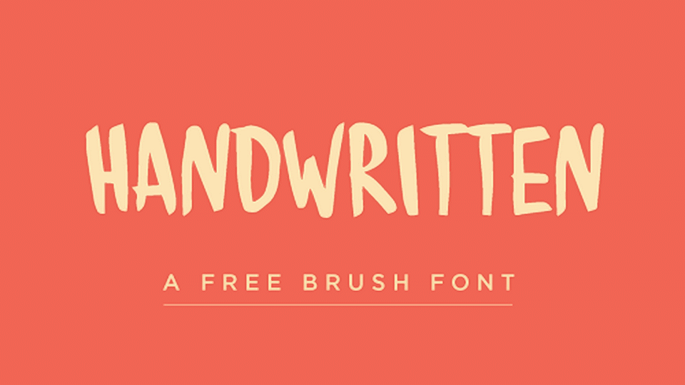 

Handwritten: The Uniquely Personal Font with a Touch of Artistry