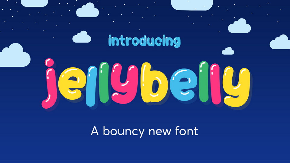 

JellyBelly: A Playful and Sophisticated Font