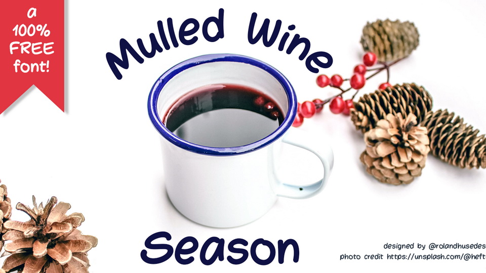 

Mulled Wine Season: A Bold and Playful Font for Creative Projects