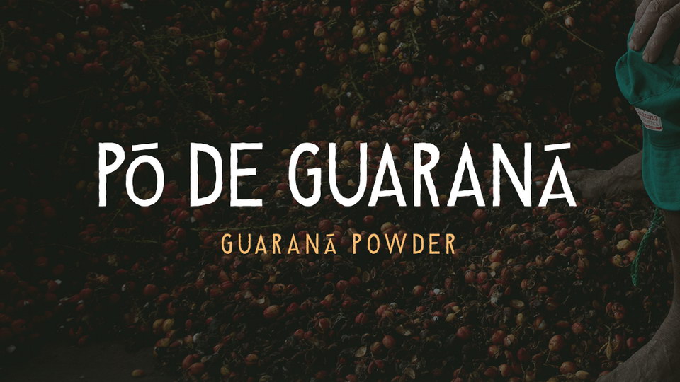 

Pó de Guaraná: A Unique Font Inspired by the Vibrant Hand-Drawn Letters of Brazilian Informal Businesses