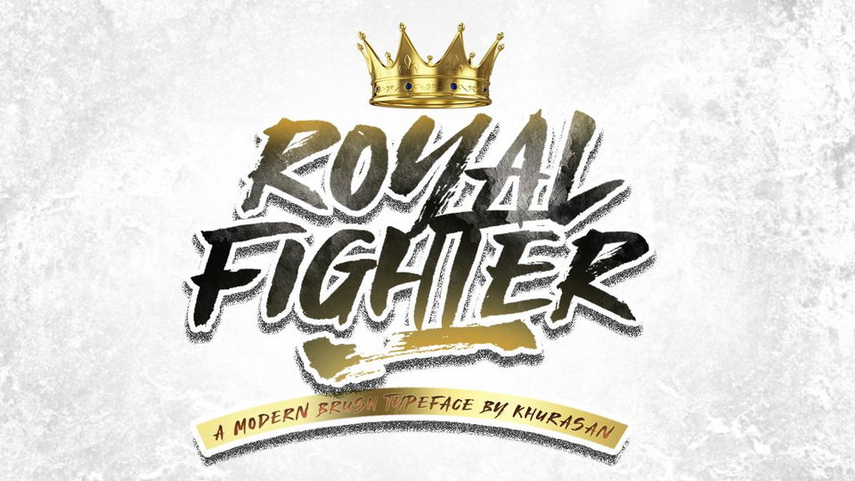 

Royal Fighter: A Bold and Energetic Font for Creative Projects