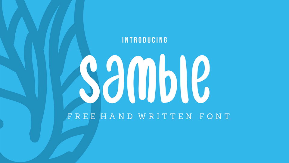 

Samble Font: A Gorgeous Handwritten Font That is Both Charming and Modern