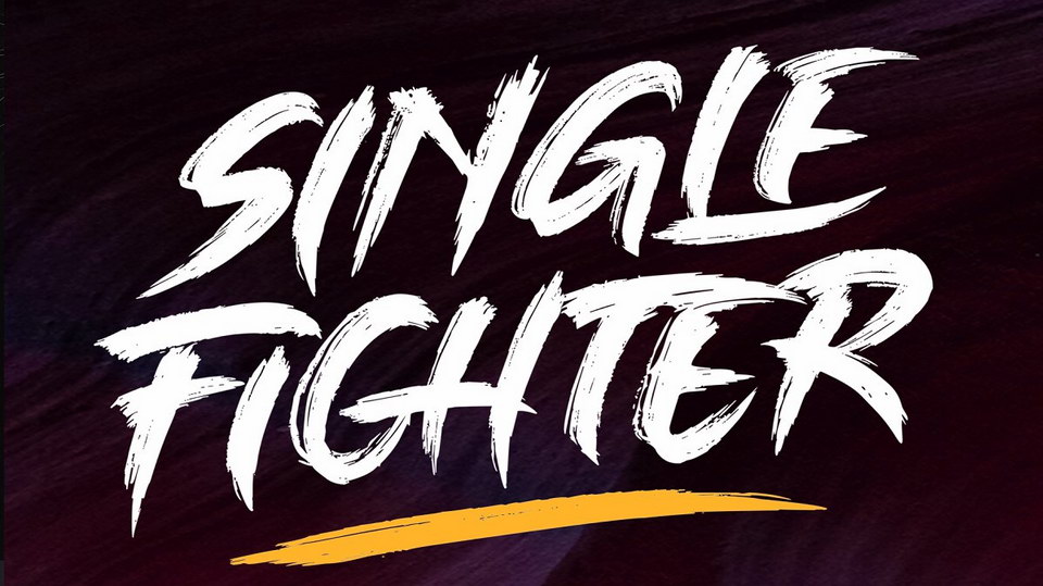 

Single Fighter Font: An Exciting, High-Powered Typeface