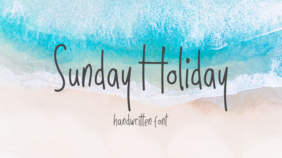 

Sunday Holiday Font: Perfect for Any Creative Endeavor
