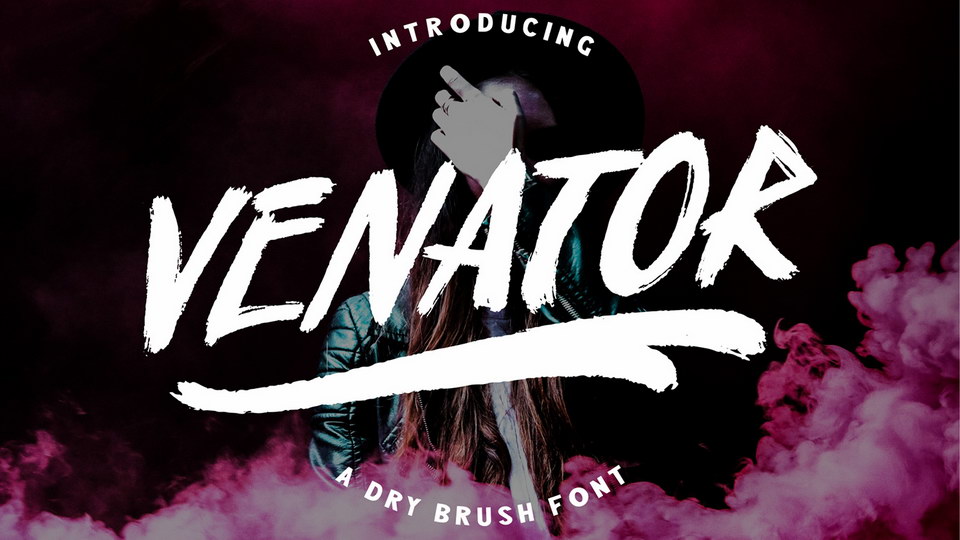 

Venator: A Modern Dry Brush Style Font with an Attractive Blend of Curves and a Fresh Urban Edge