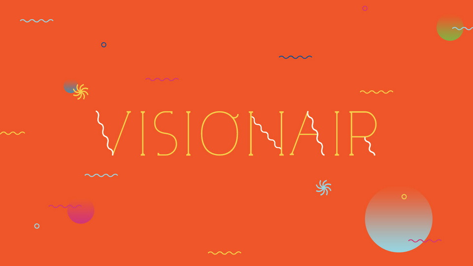 

Visionair: A Fun and Modern Font with a Minimalistic Edge