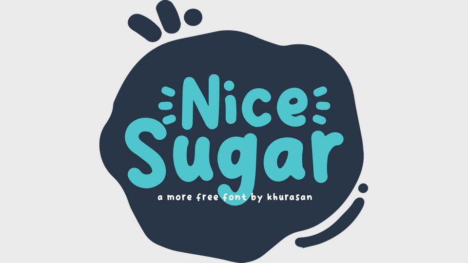 

Nice Sugar: A Unique and Whimsical Handwritten Font Perfect for a Variety of Design Projects