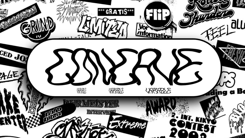 GO Concave Typeface: Transferring Skate Culture into Typography with Griptype